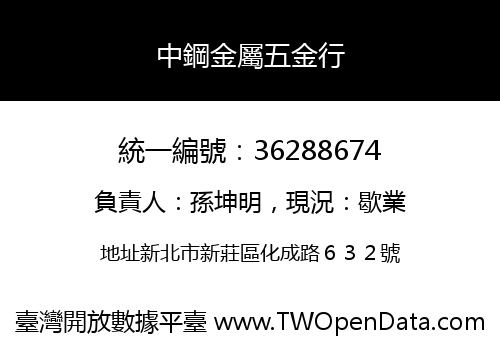 中鋼金屬五金行