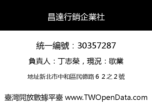 昌達行銷企業社