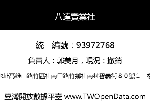 八達實業社
