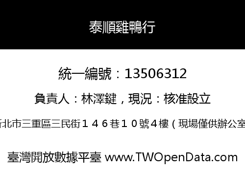 泰順雞鴨行