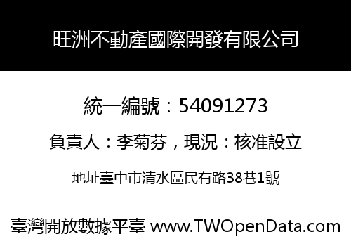 旺洲不動產國際開發有限公司