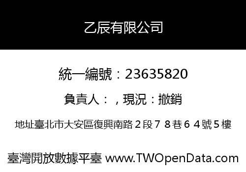 乙辰有限公司