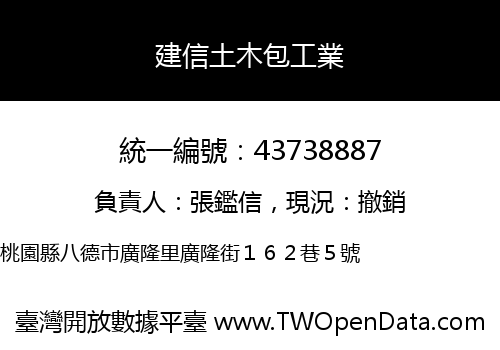 建信土木包工業