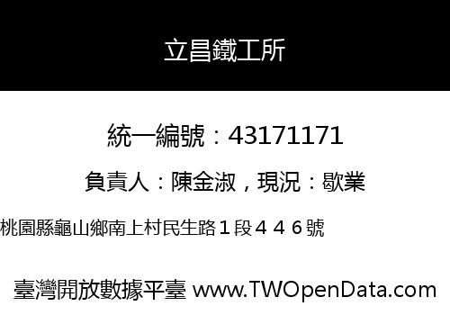 立昌鐵工所