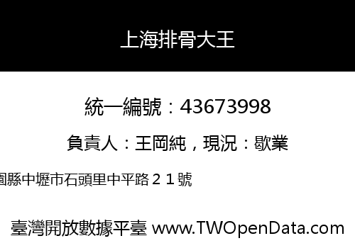 上海排骨大王
