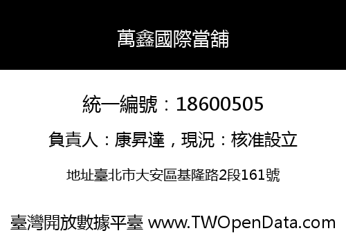 萬鑫國際當舖