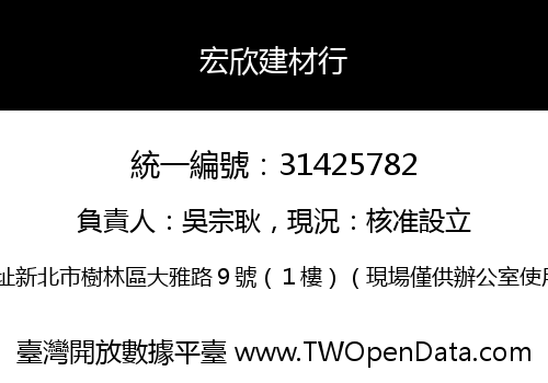 宏欣建材行