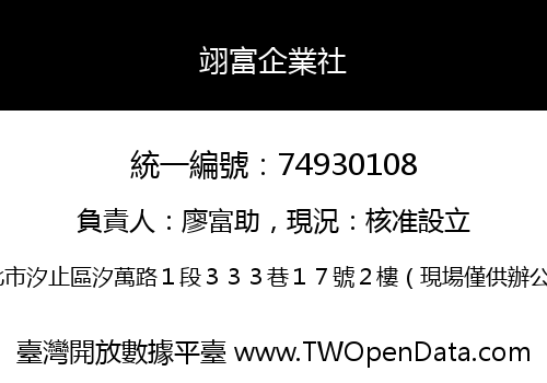 翊富企業社
