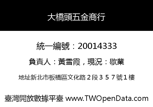大橋頭五金商行