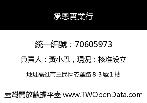 承恩實業行