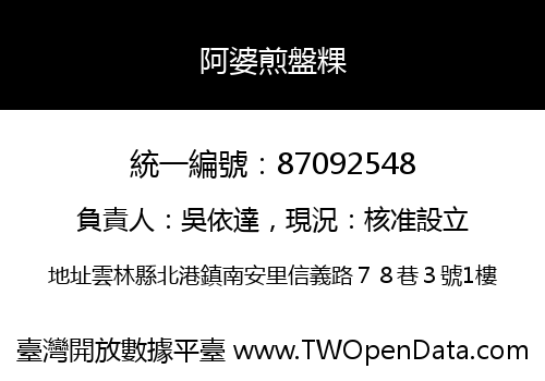 阿婆煎盤粿