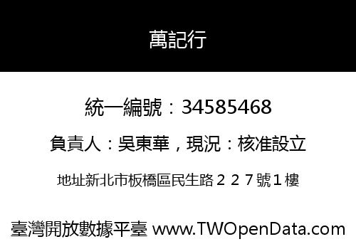 萬記行
