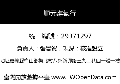 順元煤氣行