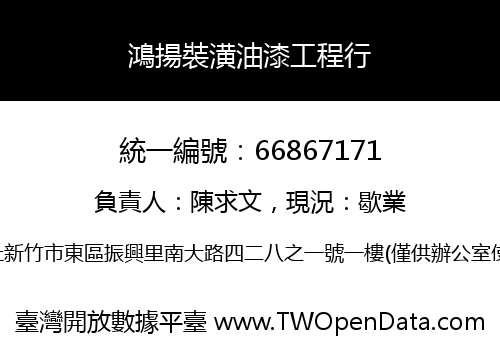 鴻揚裝潢油漆工程行