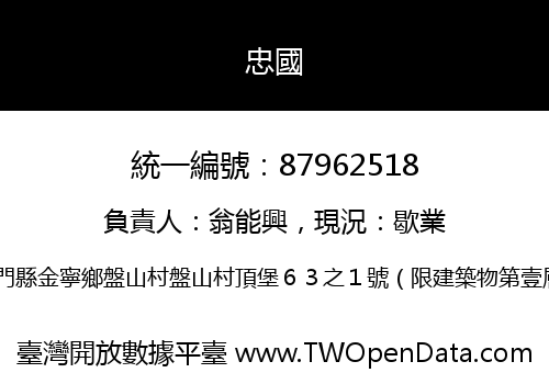 忠國