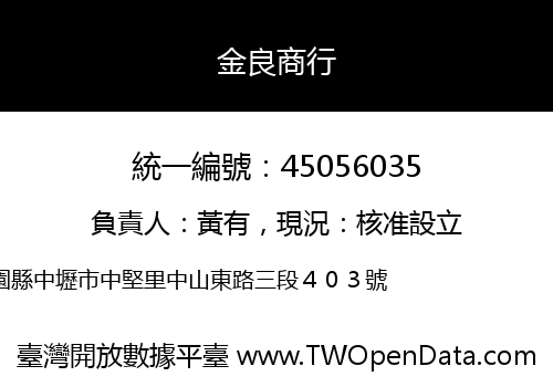 金良商行
