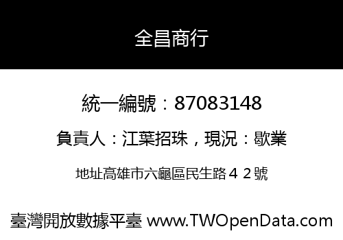 全昌商行