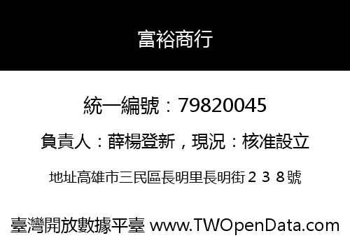 富裕商行