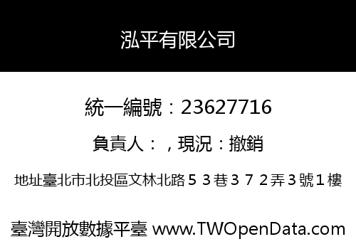 泓平有限公司