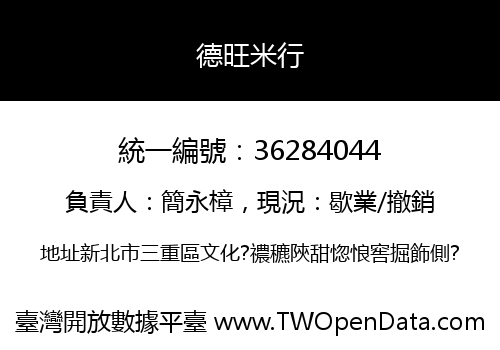 德旺米行