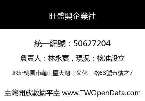 旺盛興企業社