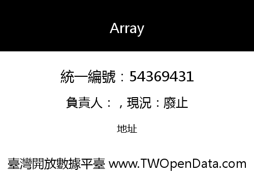 Array