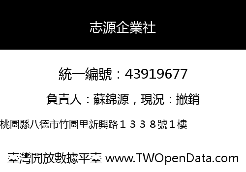 志源企業社