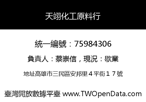 天翊化工原料行