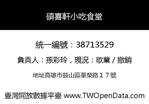 碩喜軒小吃食堂