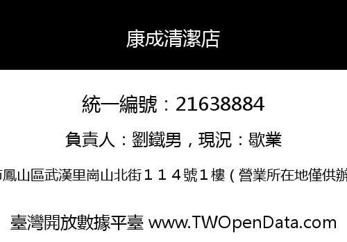 康成清潔店