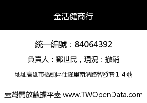 金活健商行