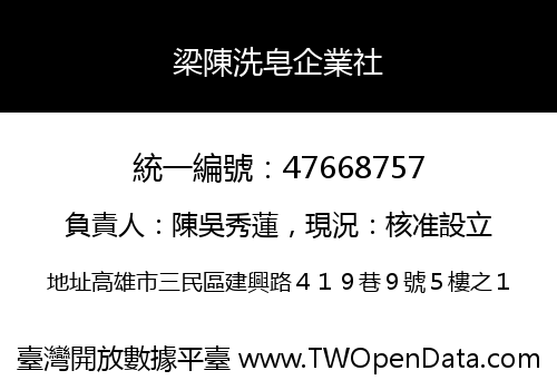 梁陳洗皂企業社