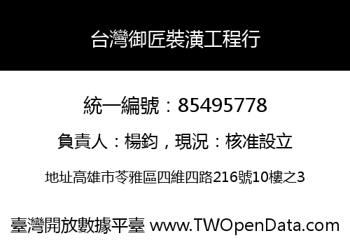 台灣御匠裝潢工程行