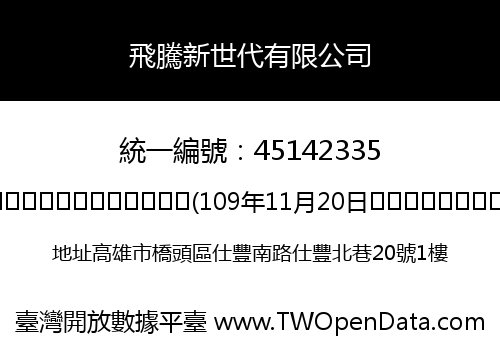 飛騰新世代有限公司