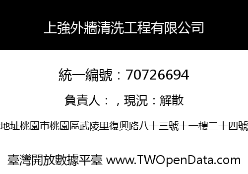 上強外牆清洗工程有限公司