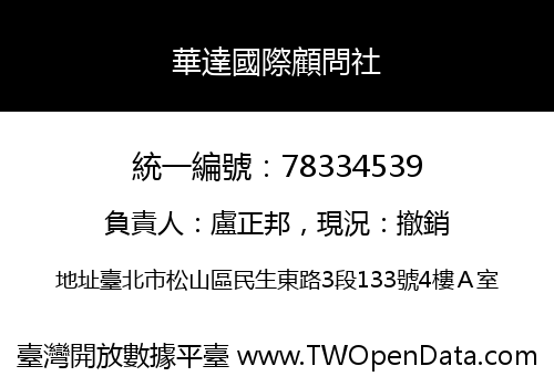 華達國際顧問社