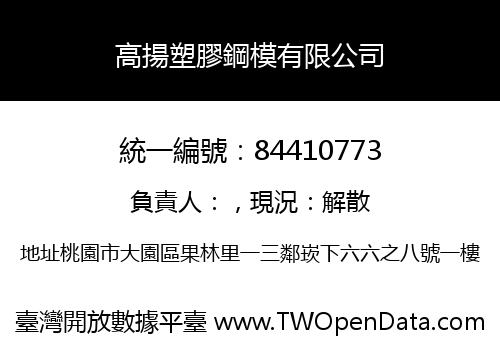 高揚塑膠鋼模有限公司