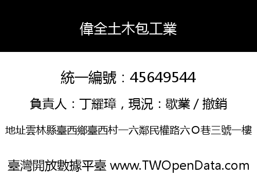 偉全土木包工業
