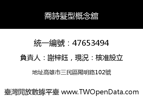喬詩髮型概念舘