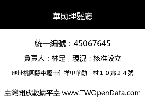 華勛理髮廳