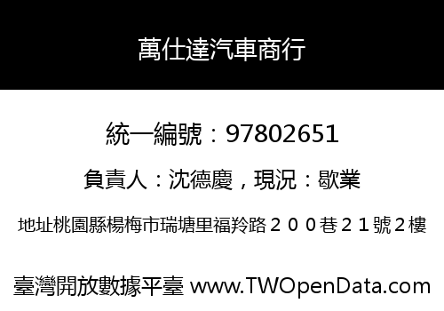 萬仕達汽車商行