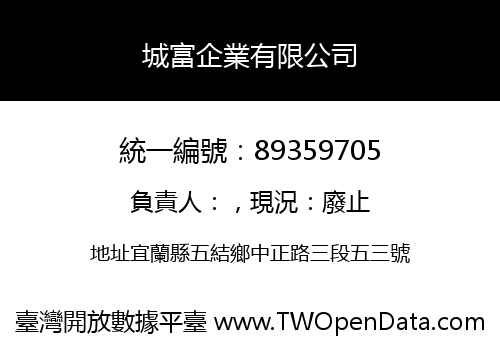 城富企業有限公司