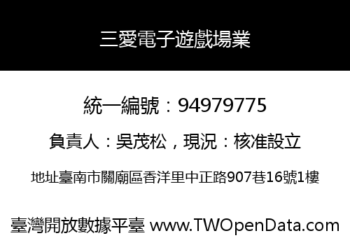 三愛電子遊戲場業