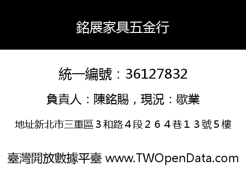 銘展家具五金行