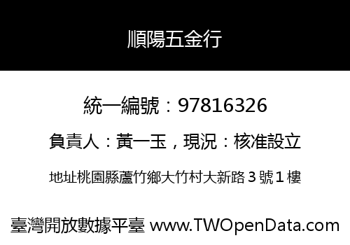 順陽五金行
