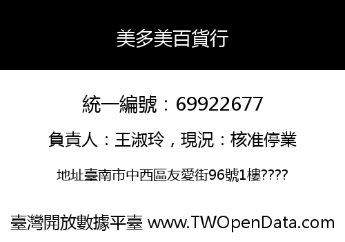 美多美百貨行