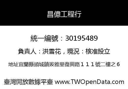 昌億工程行