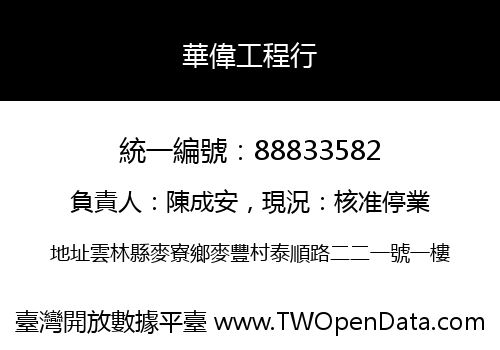 華偉工程行