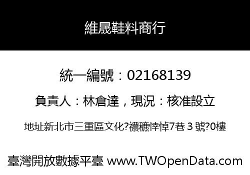 維晟鞋料商行