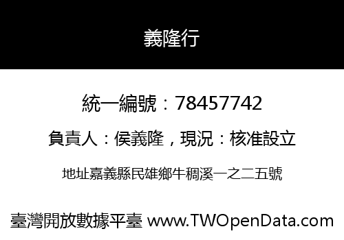 義隆行